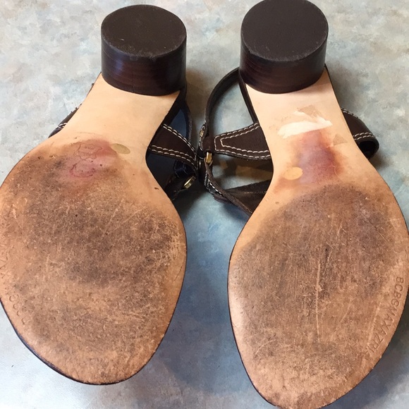 BCBG Max Azria leather sandals (sz 8 1/2) - Picture 8 of 11